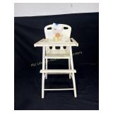 Vintage baby doll highchair