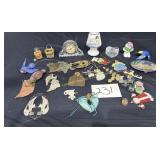 Flat of Window hangers with Crystal heart shaped