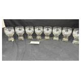 8 Pepsi Cola drinking  glasses