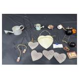 Box of Halloween Bells, Decorative Watering Cans,