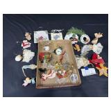 Box of Christmas Ornaments