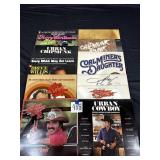a box of 13 assorted records