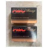 (2) Full Boxes PMC Bronze .223 Rounds 50 Gr.