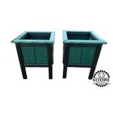 New Pair of Polywood Planters