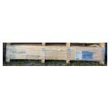 New, Unused, SDLANCH, 12ftx20ft Galvanized Metal Livestock Shed