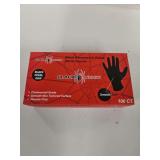 Black Widow Nitrile Gloves 100ct