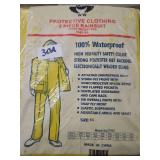 New, Unused, WW Two Piece Rainsuit
