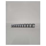 Used, Snap-On 3/8 Drive 11pc 12 Point Socket Set