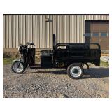 New, Unused, IRET13 Three-Wheel Electric Dump Truck