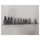 Used, Snap-On 11pc Torx Bit Socket Set