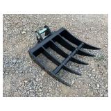 New, Unused, Mini Excavator, Rake Attachment