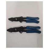 Pair Of Two Blue-Point Hose Clamp Pliers