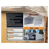 New, Unused, SDLANCH,  12ft x 20ft, Metal Carport