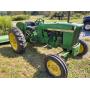 JOHN DEERE 1010 FARM TRACTOR, 25A FLAIL MOWER, CONTENTS OF 2 WOOD SHOPS, TOOLS & MUCH MORE!