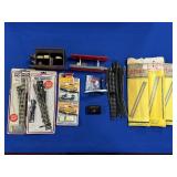 MISC. HO SWITCH/TRACK, LIONEL STATIONS, DIE CAST