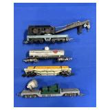 AMERICAN FLYER: NO 644 CRANE, 7210 SEARCHLIGHT,