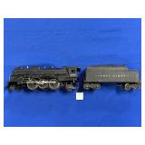 LIONEL TRAINS NO 2026 ENGINE & 6466-W TENDER