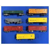 (7) AMERICAN FLYER TRAIN CARS