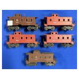 LIONEL LINES O GAUGE NO 6457 (CRACKED) (X2), 6257