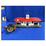 VINTAGE NOMA TOWN BATTERY OPERATED SCHOOLHOUSE