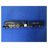 AMERICAN FLYER NO 350 ENGINE AND BOX CAR