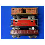 LIONEL TRAINS STANDARD GAUGE (3) CAR TRAIN SET