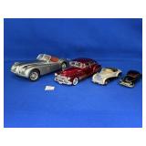 (4) TOY CARS: CORGI, MOTOR MAX, ETC.