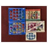(5) BOXES OF CHRISTMAS ORNAMENTS