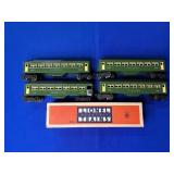 LIONEL TRAINS OBSERVATION NO 2441 & (3) PULLMAN