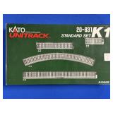 KATO UNITRACK N-GAUGE TRACK SET WITH BOX