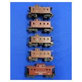 (5) LIONEL TRAINS: NO. 536417, 6557, 6457, 6557 &