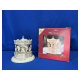 LENOX VILLAGE TREASURES MUSICAL VILLAGE CAROUSEL