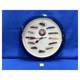 LIONEL TRAINS PLASTIC SOUND/BATTERY OPERATED CLOCK