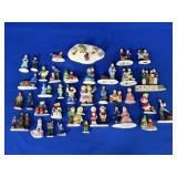 SMALL CERAMIC CHRISTMAS FIGURINES (MOSTLY LEMAX)
