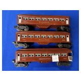 LIONEL TRAINS NO 6442 (X2) PULLMAN & NO 6443