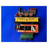 LIONEL TRAINS NO 1877 FLAT CAR WITH HORSES (W/BOX)