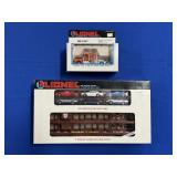 LIONEL PENNSYLVANIA AUTO CARRIER & 6 DIE CAST CARS