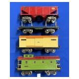 LIONEL STANDARD GAUGE (4) PIECE SET NO 511, 517,