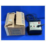 LIONEL TYPE "RW" MULTI-CONTROL TRANSFORMER IN BOX