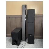 SONY ACTIVE SPEAKER SYSTEM MODEL SA-NT5