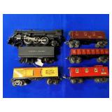 LIONEL TRAINS 1666 ENGINE, 1689T, 1677, 1679 & (2)