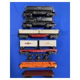 (6) LIONEL CARS: NO. 6362-55, 6511-2, 3359-55,
