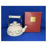 LENOX HOLIDAY TEA KETTLE