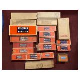 EMPTY LIONEL TRAIN BOXES & SOME PIECES