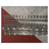 LONG SECTIONS OF "O" GAUGE TRACK (1) PIECE OF WOOD