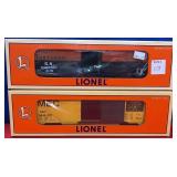 (2) LIONEL TRAINS WITH BOXES TO INCLUDE: 6-1291