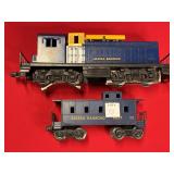 LIONEL TRAIN NO 614 & 6027 ALASKAN RAILROAD