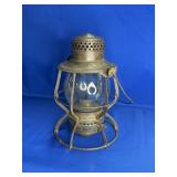 KEYSTONE LANTERN CO PRR MARKED GLOBE & LANTERN