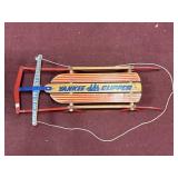 YANKEE CLIPPER POWER STEERING WOODEN SLED