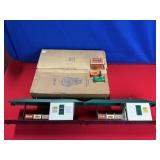 (2) LIONEL TRAINS NO 356 FREIGHT STATIONS WITH BOX